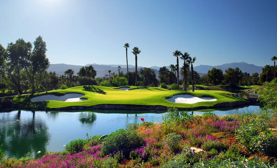 Golf course background